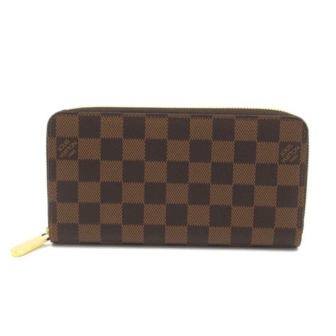 Louis Vuitton Long wallet purse zippy damier ebene N60015 